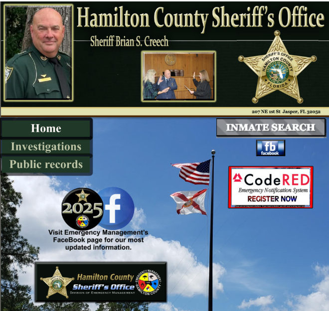 Hamilton County Jail - Hamilton County jail facility in Jasper, Florida, operated by the Hamilton County Sheriff's Office